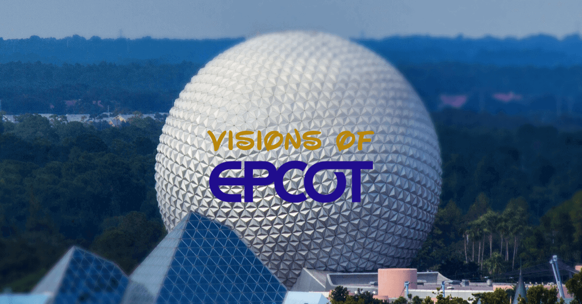 Epcot ball and text