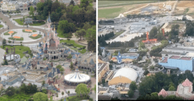 Disneyland Paris Areal Footage