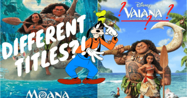 Disney movies with different titles outside America