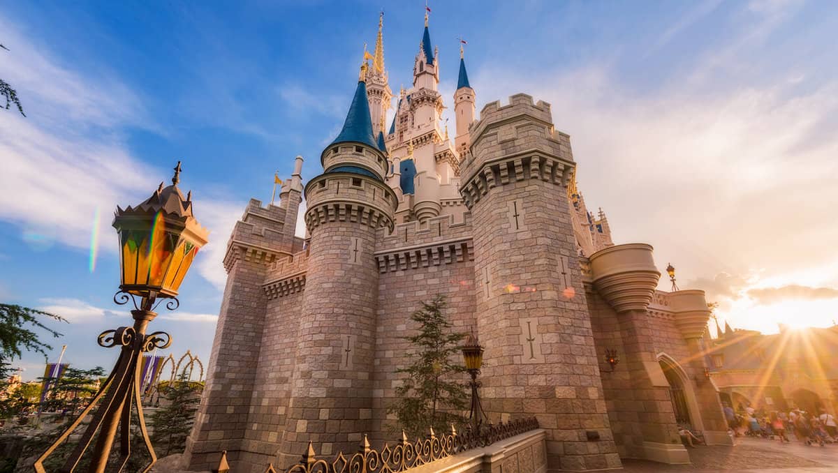 Magic Kingdom sunrise