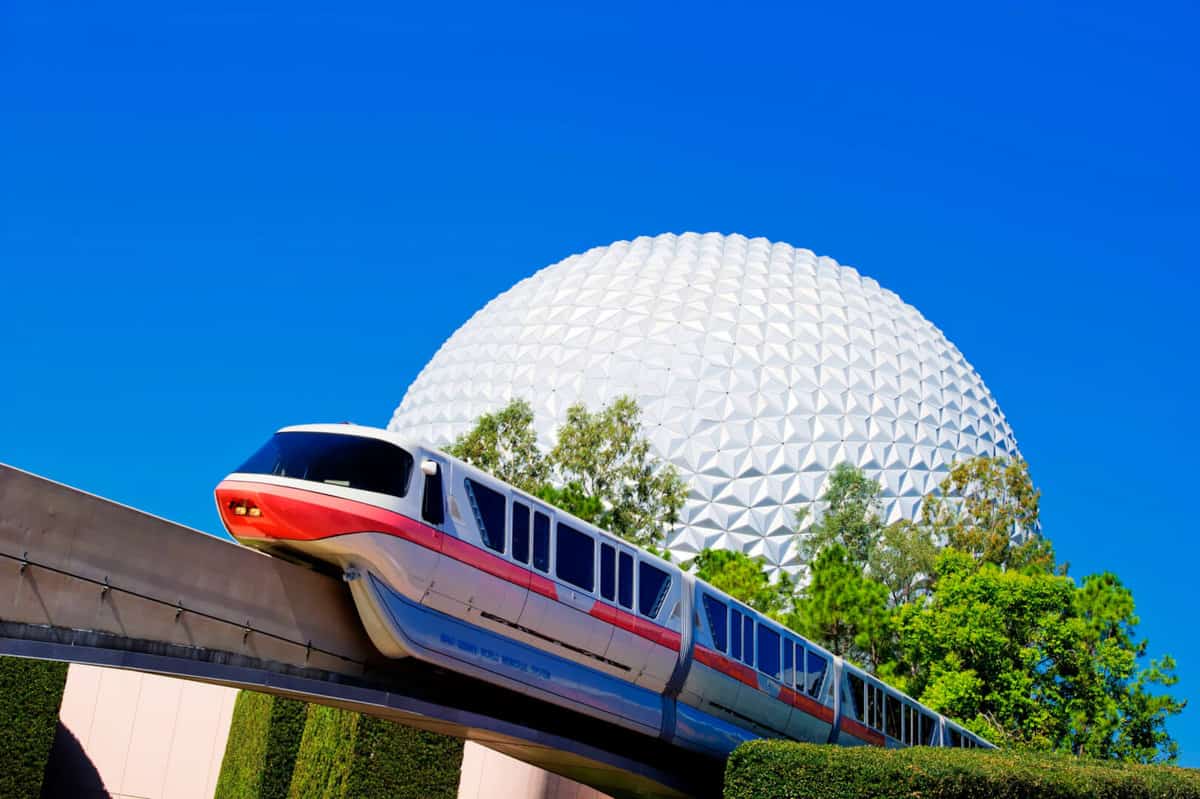 disney world monorail epcot