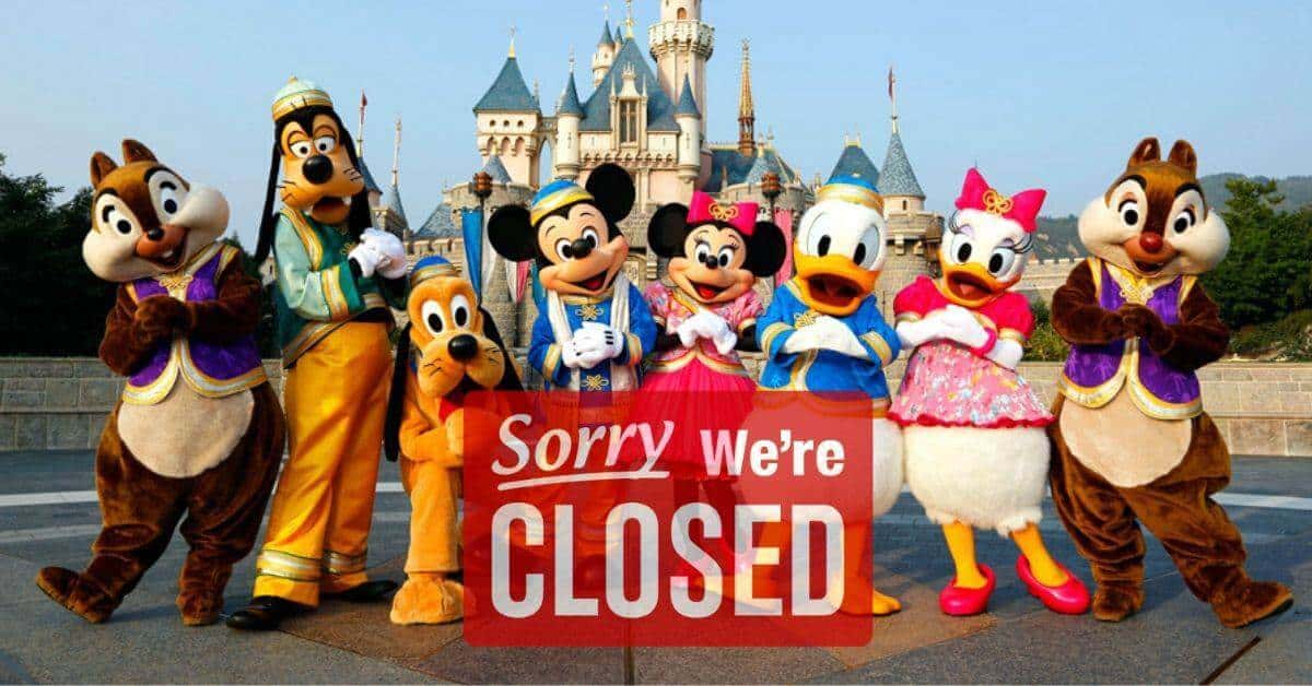 Hong Kong Disneyland to close