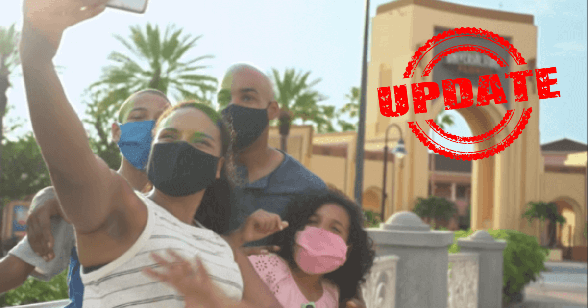 Universal Face Mask Policy Update