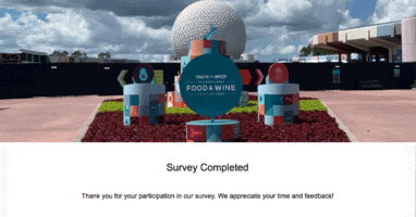 Disney World Guest Survey