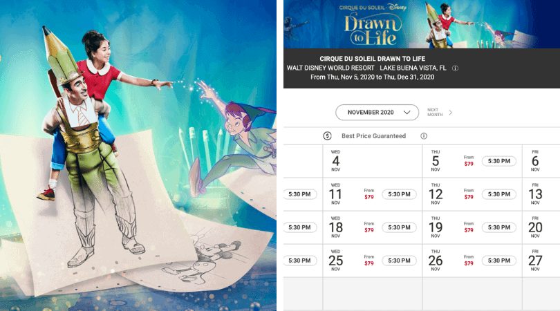 Drawn to Life Tickets Available