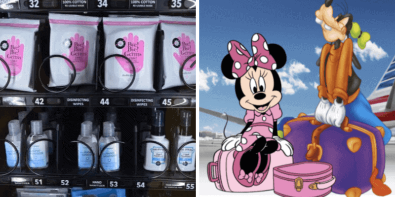 Orlando Airport PPE Vending Machines
