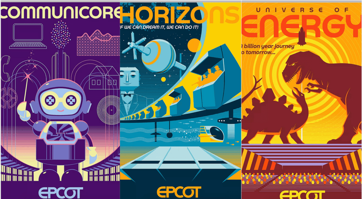 epcot future world posters header