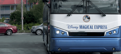 disney's magical express bus front