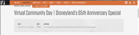 65 years walt disney family museum