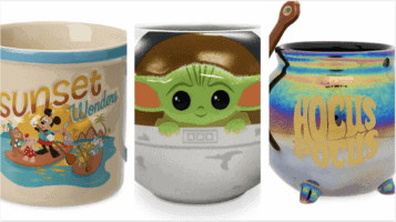 new shopDisney mugs