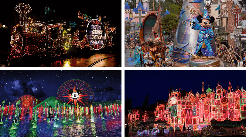 Seasons of Disneyland Entertainment