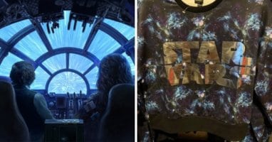 Star Wars Merch (Right) Star Wars Universe (Left)