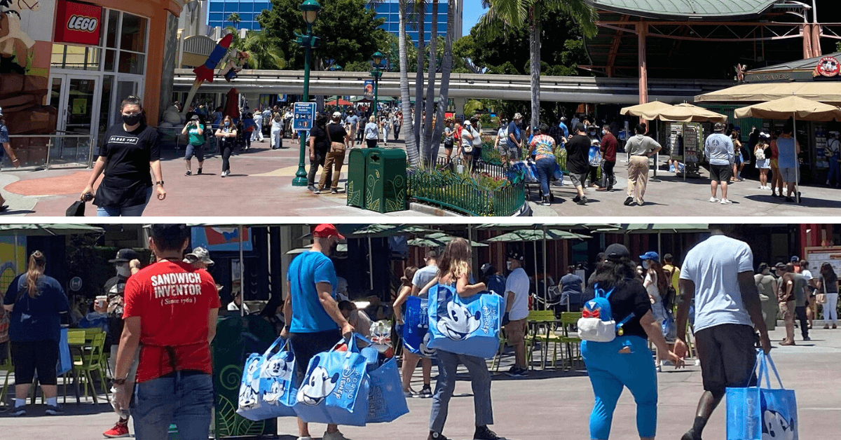 downtown disney reopening day