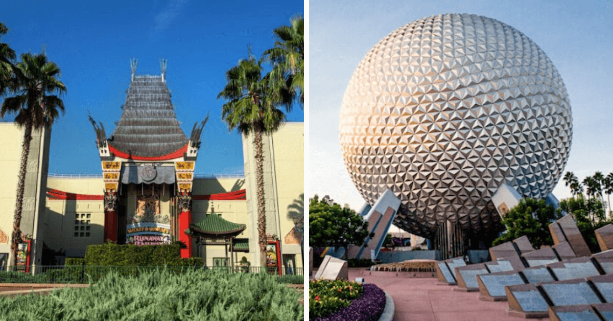 epcot and disneys hollywood studios