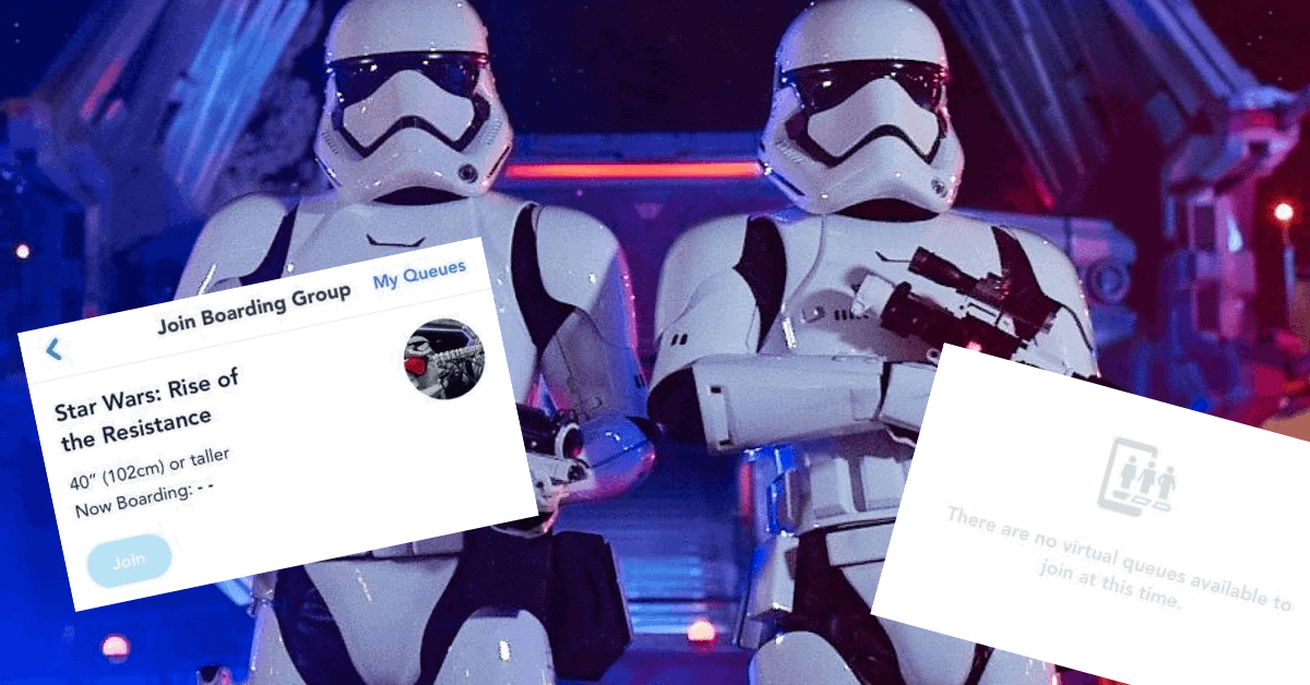 disneyland app virtual queues