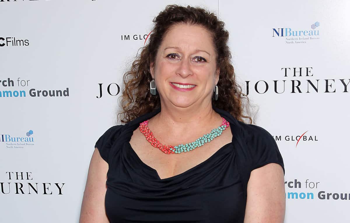Abigail Disney posing for a photo