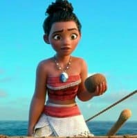 moana messy bun
