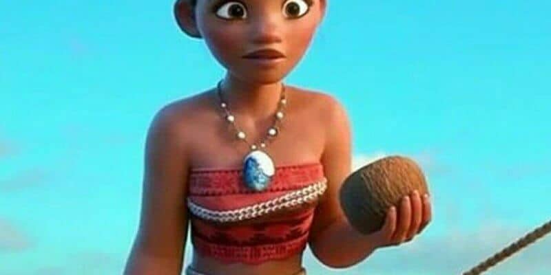 moana messy bun