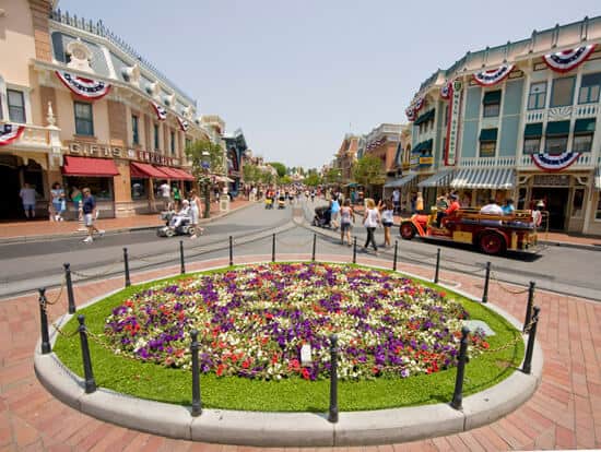 main street at disneyland
