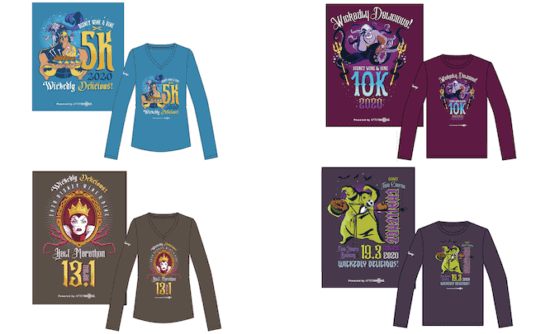 race shirts rundisney villain