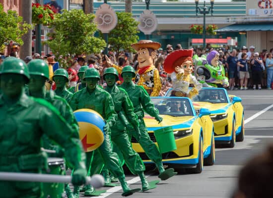 Toy Story character cavalcade