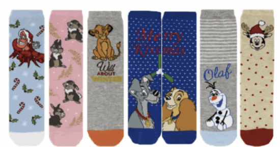 It s 12 Socks Of Christmas With The New Disney Advent Calendar 