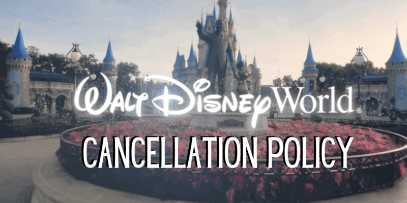 disney world cancellation policy