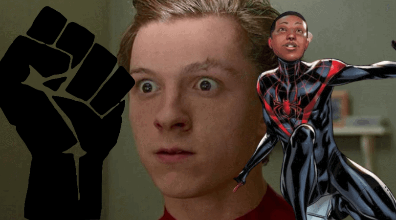 Black Lives Matter Spider-Man