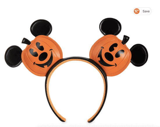 mickey pumpkin headband