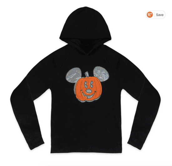 pumpkin mickey sweatshirt