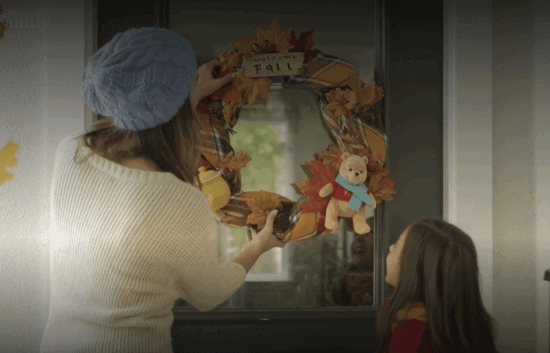pooh wreath