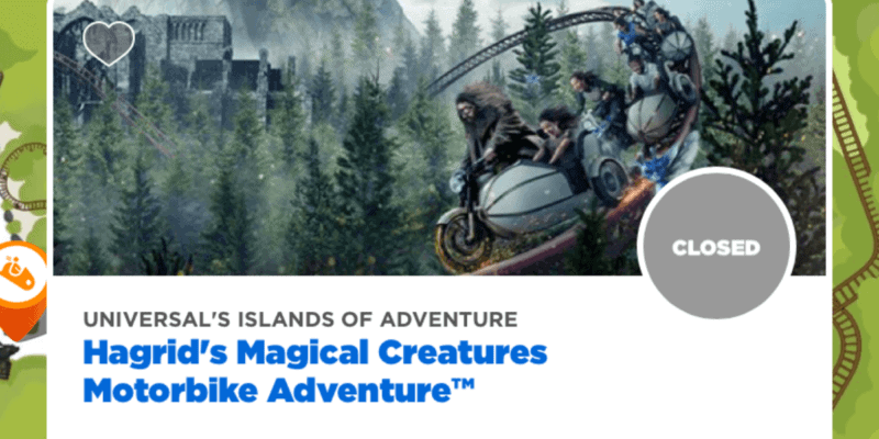 Hagrid's Motorcycle Roller Coaster