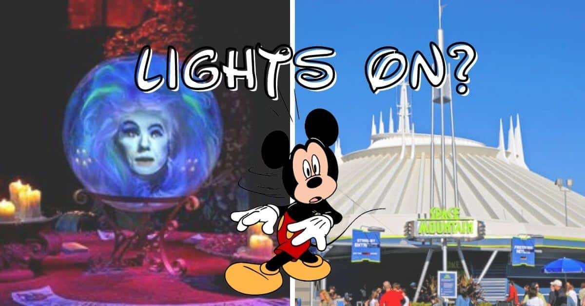 disney world lights on