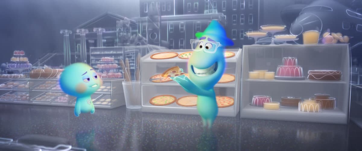 In Disney and Pixar’s “Soul,” a middle-school band teacher named Joe finds himself in The Great Before—a fantastical place where new souls get their personalities, quirks and interests before they go to Earth. Determined to return to his life, Joe teams up with a precocious soul, 22, to show her what’s great about living. Featuring Tina Fey as the voice of 22, and Jamie Foxx as the voice of Joe Gardner, “Soul” opens in U.S. theaters on June 19, 2020. © 2020 Disney/Pixar. All Rights Reserved.