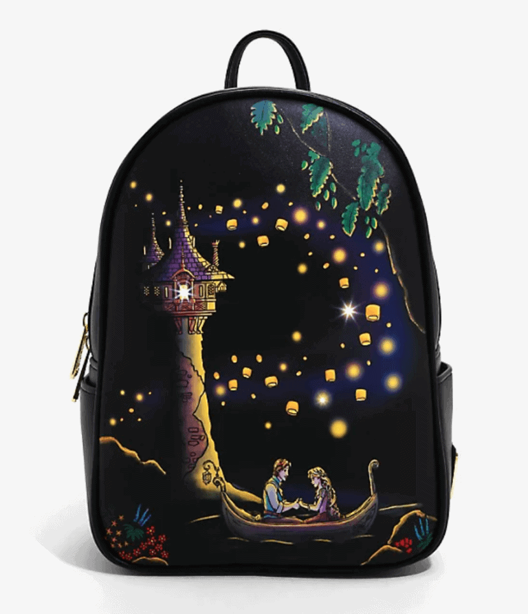 New 'Tangled' Loungefly Backpack Actually LIGHTS Up!