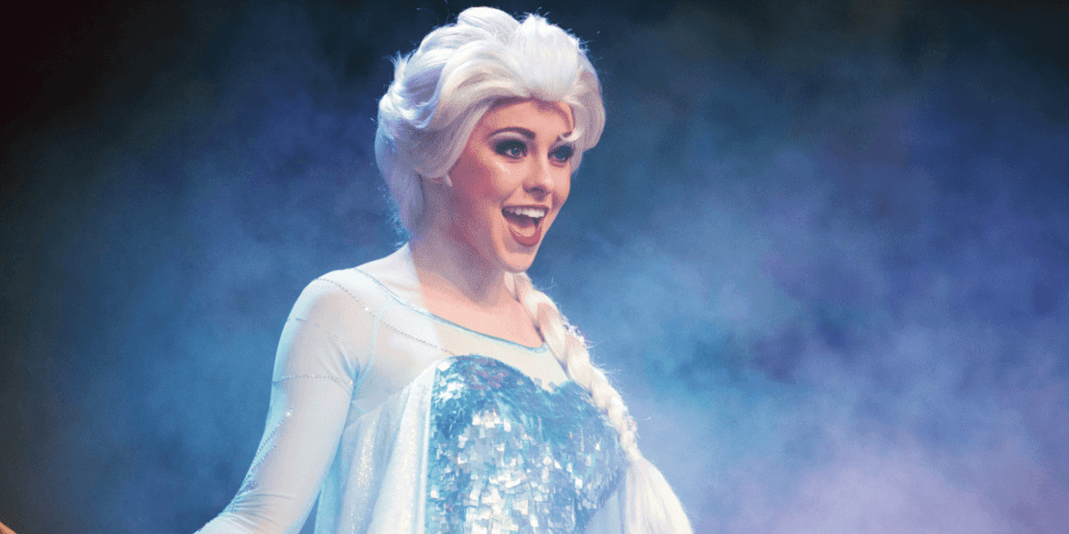 elsa singing in frozen singalong