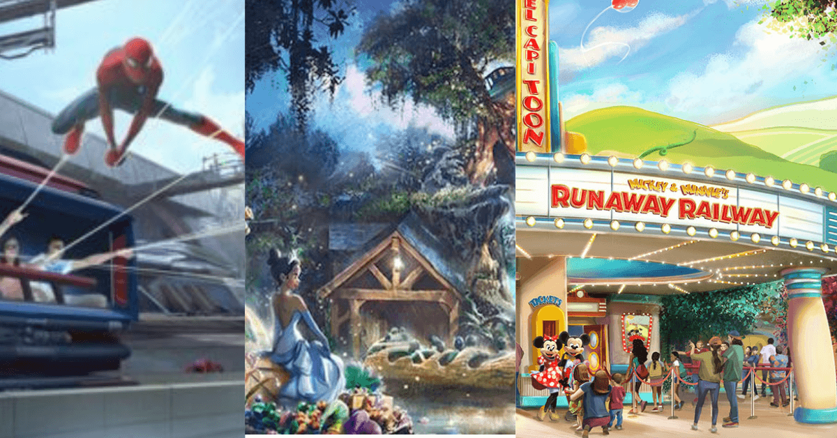 New disneyland attractions