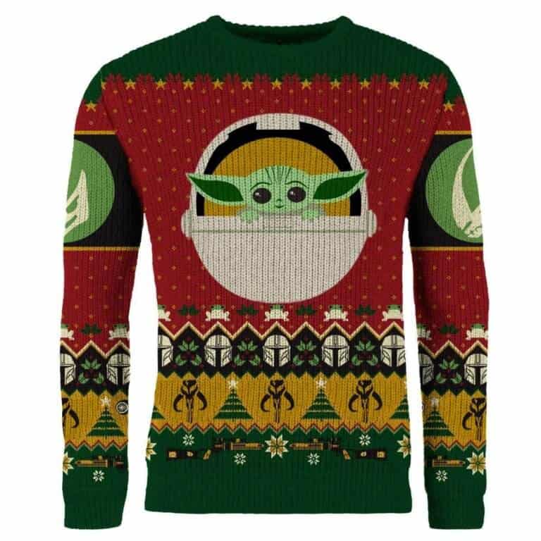 Wear A Baby Yoda Ugly Christmas Sweater This Holiday Season Inside