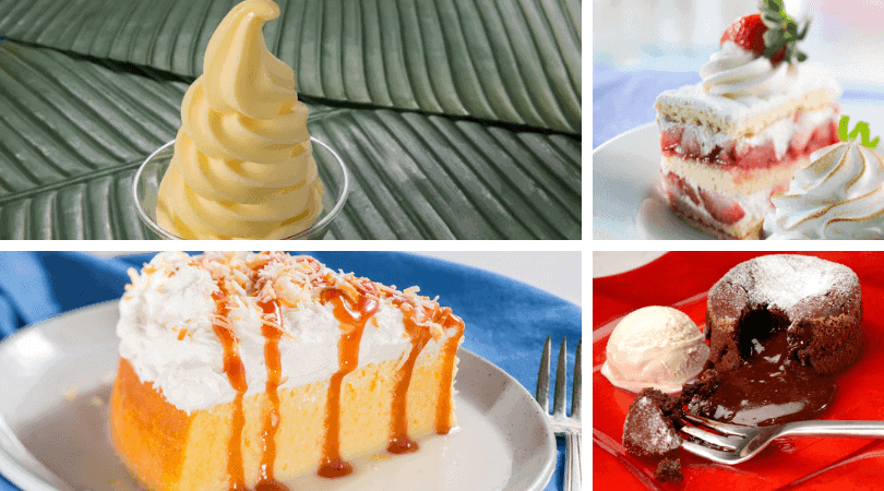 Desserts ( Ice Cream / Pie / Cake / Mousse )