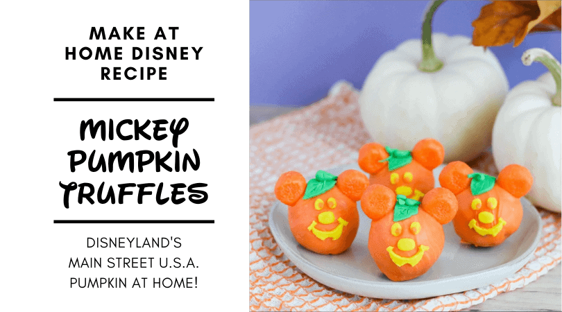 MICKEY PUMPKIN TRUFFLES
