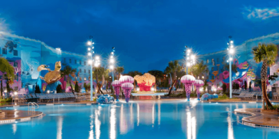 big blue pool art of animation