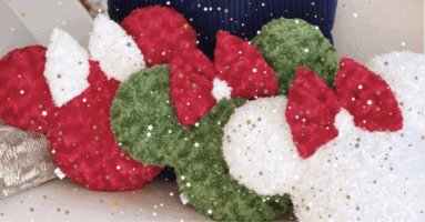 minnie pillow header