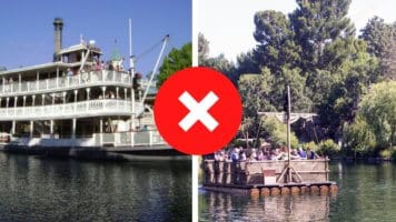 Tom Sawyer Island and Liberty Square River Boat