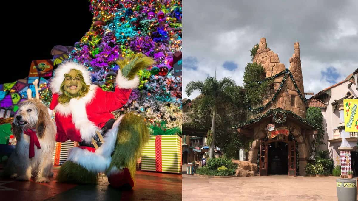 Grinch with a Dog (Left) Universal Islands of Adventure
