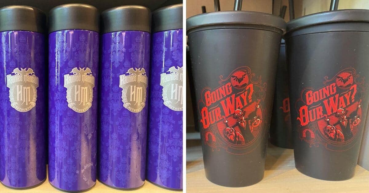 haunted mansion cups