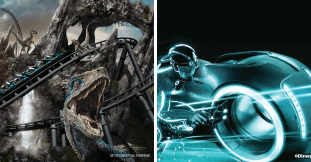 Tron or VelociCoaster