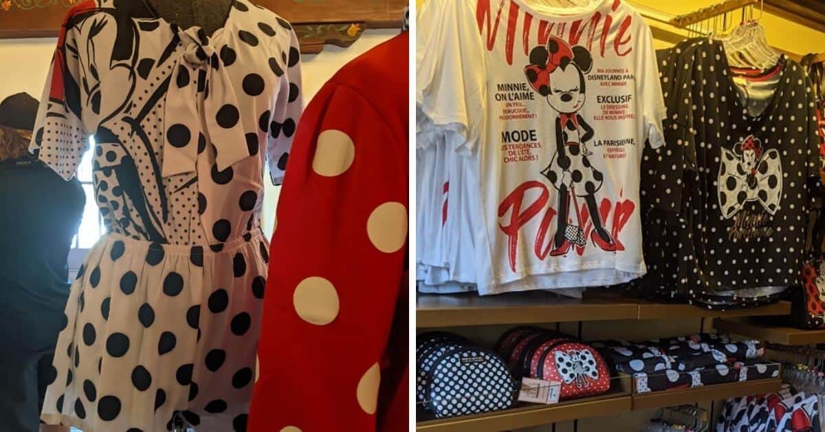 disneyland paris minnie merch