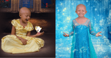 Cancer Patient Disney Princess Photos