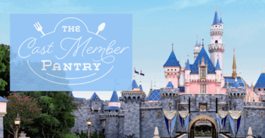 Th Cast Maber Pantry with A Sleeping Beauty Castle Background