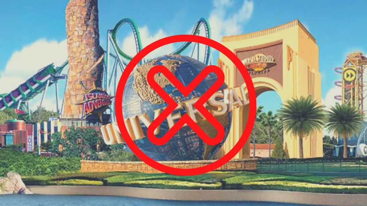 Universal with an X Mark